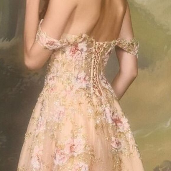 New formal mother of the bride dress. Prom pageant gala evening wedding gown - Picture 5 of 6